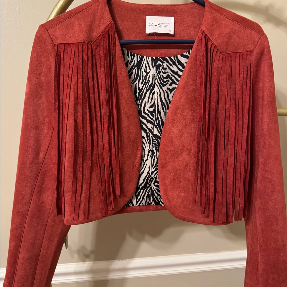 Fringed Red Jacket